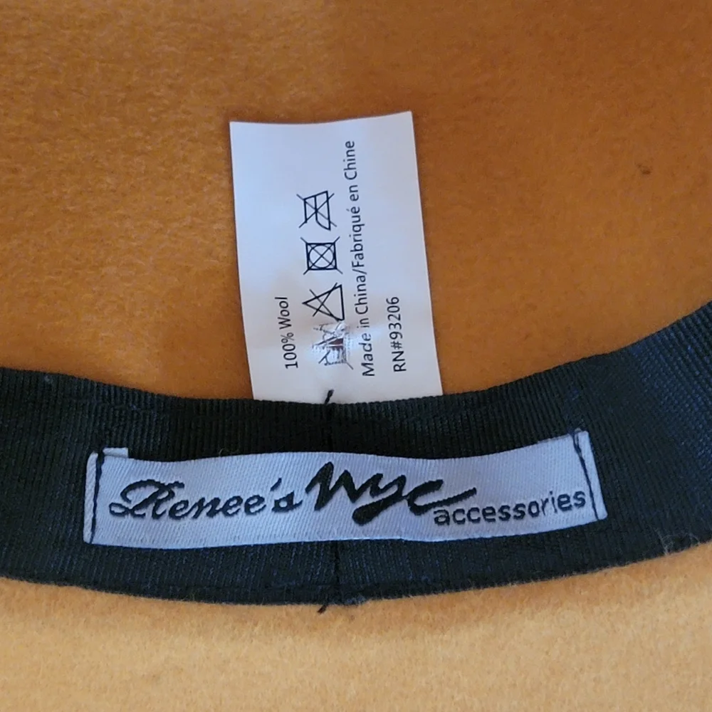 Renee's NYC Accessories | Mustard Color 100% Wool hat